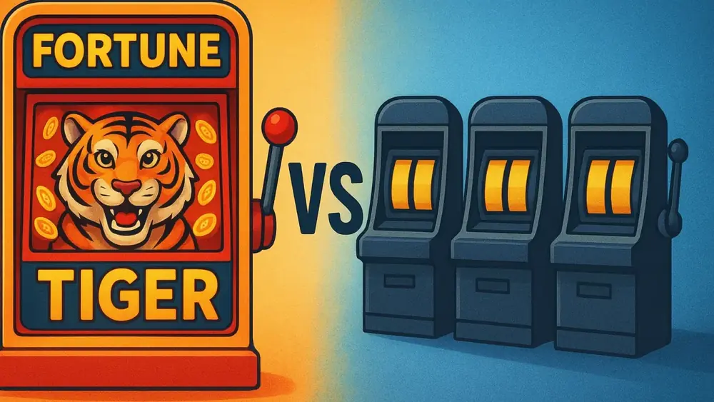 Fortune Tiger na Pixbet x outros caça-níqueis populares: comparação